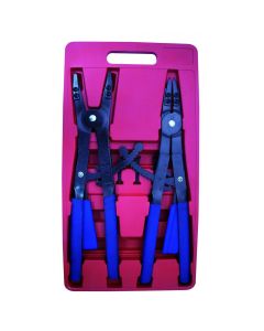 AST9402 image(1) - Astro Pneumatic SNAP RING PLIER SET 2PC 16" LG BLUE HANDLE