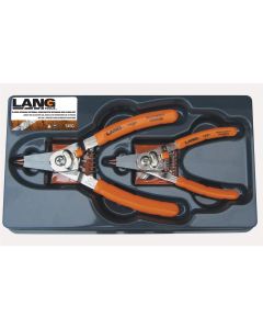 KAS1450 image(0) - Lang Tools (Kastar) 2PC HI-TECH SNAP RING PLIER SET