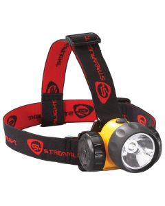 STL61200 image(1) - Streamlight 3AA HAZ-LO Division 1 Safety-Rated LED Headlamp - Yellow