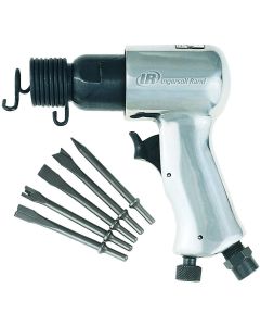 IRT115K image(0) - Ingersoll Rand Air Hammer 5-Piece Chisel Set, 5,000 BPM, 1-5/8" Stroke, 0.75" Bore Diameter