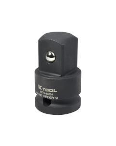 KTI33024 image(0) - K Tool International Socket Adapter 1/2 in. Female and 3/4 in. Male