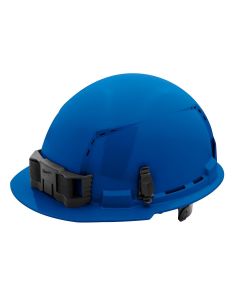 MLW48-73-1224 image(0) - Milwaukee Tool BOLT Blue Front Brim Vented Hard Hat w/6pt Ratcheting Suspension (USA) - Type 1, Class C