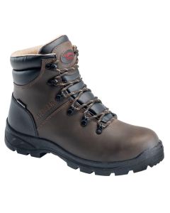 FSIA8625-9W image(0) - Avenger Work Boots Builder Series - Men's Boots - Soft Toe - EH|SR - Brown/Black - Size: 9W