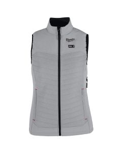 MLWF300G-21L image(0) - Milwaukee Tool M12 Womens Gray Axis Vest Kit L