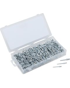 TIT45228 image(0) - TITAN 500-PC ALUMINUM RIVET ASSORTMENT