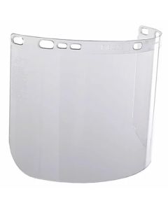 Jackson Safety Jackson Safety - Replacement Windows for F20 Polycarbonate Face Shields - Clear - 8" x 15.5" x.040" - F Shaped - Unbound - (36 Qty Pack)