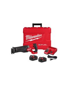 MLW2821-22 image(0) - Milwaukee Tool M18 FUEL SAWZALL Reciprocating Saw - 2 Battery XC5.0 Kit