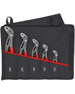 KNP001955S5 image(0) - KNIPEX 5 Pc. Cobra Pliers Set In Tool Pouch