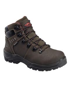 FSIA7402-9M image(0) - Avenger Work Boots - Foundation Series - Men's Boots - Carbon Nano-Fiber Toe - IC|EH|SR|PR|MT - Brown/Black -Size: 9M