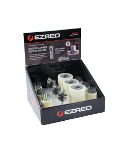 E-Z Red Quick Disconnect Battery Brush Kit Display