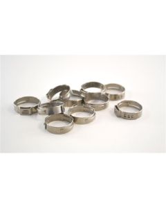 TMRHC8612-10 image(1) - Tire Mechanic's Resource 1/2 in. Open Pinch Hose Clamps (.425 in. - 1/2 in.