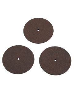 Forney Industries Cut-Off Wheels, Replacements, 1-1/4 in, 3-Piece