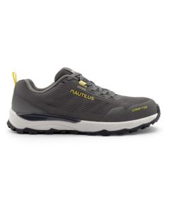 FSIN5300-9.5D image(1) - Nautilus Safety Footwear Nautilus Safety Footwear - TRILLIUM - Men's Low Top Shoe - CT|EH|SF|SR - Grey - Size: 9.5 - D - (Regular)