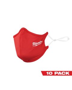MLW48-73-4229 image(0) - Milwaukee Tool 10PK Red 2-Layer Face Mask