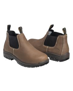 SRWA7120-8.5W image(0) - Surewerx USA Women's Foreman Romeo style, PR, EH, Composite Toe, Brown Work Boot, Size: 8.5W