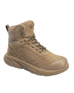 FSIA261-13W image(0) - Avenger Work Boots K4 Series - Men's Mid Top Tactical Shoe - Aluminum Toe - AT |EH |SR - Coyote - Size: 13W