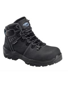 FSIA7450-8.5W image(0) - Avenger Work Boots Foundation Series - Women's Boots - Carbon Nano-Fiber Toe - IC|EH|SR|PR - Black/Black - Size: 8.5W