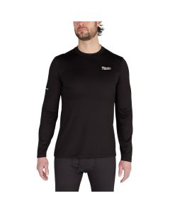 MLW403B-S image(0) - Milwaukee Tool Base Layer Top - Black S