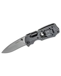 KER1920 image(0) - Kershaw Select Fire Multi-Function Manual Open Liner Lock Drop Point Blade EDC Folding Pocket Knife - Gray