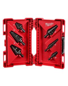 MLW48-89-9224 image(0) - Milwaukee Tool Step Drill Bit Set - 6PC