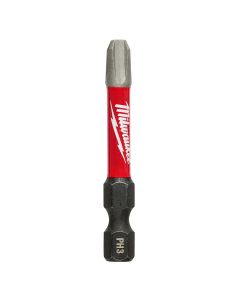 MLW48-32-4163 image(1) - Milwaukee Tool SHOCKWAVE 2" Impact Phillips #3 Power Bits (25 Pk)