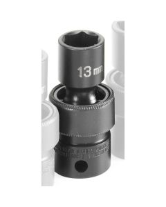 GRE1013UM image(1) - Grey Pneumatic SOC 13MM 3/8D IMP UNIV 6PT