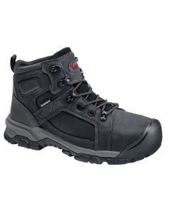 Avenger Work Boots Ripsaw Series - Men's High-Top Boots - Aluminum Toe - IC|EH|SR|PR - Black/Black - Size: 15M