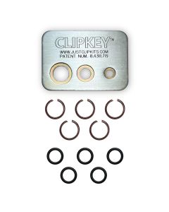 JSCMCTCK505 image(0) - JUST CLIPS CLIPKEY SET WITH 5 SETS OF 1/2" FRICTION RINGS & O-RINGS