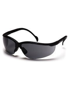 PYRSB1820S image(0) - Pyramex Pyramex Safety - PMXTREME - Black Frame/Gray Lens with Black Cord  , Sold 12/BOX