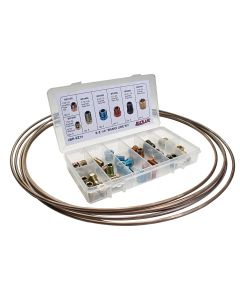 SRRBR-EZ14 image(0) - S.U.R. and R Auto Parts E-Z BRAKE LINE REPLACEMENT KIT 1/4"