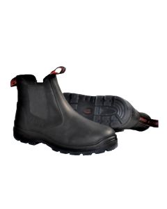 Avenger Work Boots Avenger Work Boots - BLACK WIDOW Series - Men's Boots - Soft Toe - EH|SR|PR - Black/Black - Size: 8M