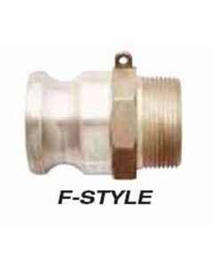 Milton Industries Style-F - 2 1/2" NPT x Male Adapter