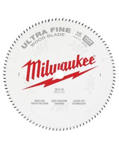MLW48-40-1228 image(0) - Milwaukee Tool 12" 100T Ultra Fine Finish Circular Saw Blade