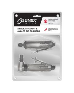 25 HP Mini Right Angle Die Grinder Kit - SUNEX Tools