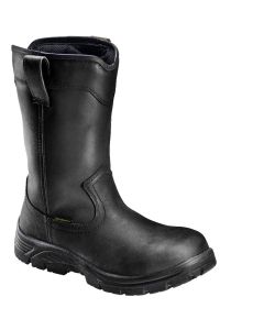 FSIA7847-10.5W image(0) - Avenger Work Boots - Framer Wellington Series - Men's Boots - Composite Toe - IC|EH|SR - Black/Black - Size: 10'5W