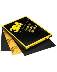 MMM2037 image(0) - 3M PAPER SHEETS IMPERIAL WETORDRY 9"X 11" P500, CARTON OF 5 (50 SHEETS PER CARTON)