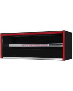 EXQ Series 72"W x 30"D Professional Extreme Power Workstation Hutch Black with Red Handle
