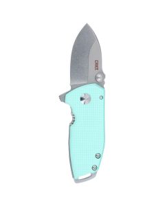 CRK2485B image(0) - CRKT (Columbia River Knife) Squid Compact Blue Assisted Folding Knife with Frame Lock