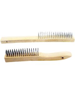 Wilmar Corp. / Performance Tool 2 pc Wood Handle Wire Brush