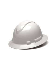 PYRHP54110 image(0) - Ridgeline Hard Hat - White-Ridgeline Cap Style 4 Pt Ratchet Suspension