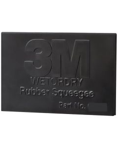 MMM5518 image(0) - 3M Wetordry&trade; Rubber Squeegee, 05518, 2 in x 3 in, 50 Count
