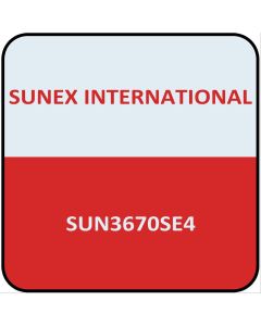 SUN3670SE4 image(0) - Sunex SOC E8 3/8D IMP STAR BLK