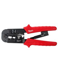 MLW48-22-3076 image(0) - Milwaukee Tool Ratcheting Modular Crimper & Stripper