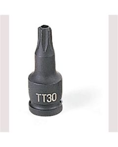 Grey Pneumatic 1/4" Dr x TT27 Tamper Proof TORX Driver