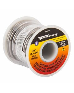 Forney Industries Solder, Electrical Repair, Rosin Core, 1/8 in, 16 Ounce