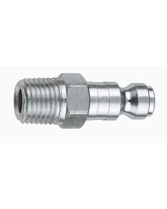 AMFCP1-302-10 image(0) - 1/4" Coupler Plug with .302 Male threads Automotive T Style- Pack of 10