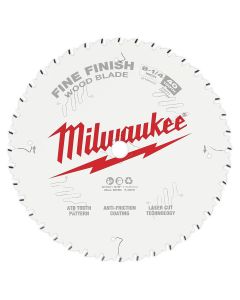 MLW48-40-0822 image(0) - Milwaukee Tool 8-1/4" 40T Fine Finish Circular Saw Blade
