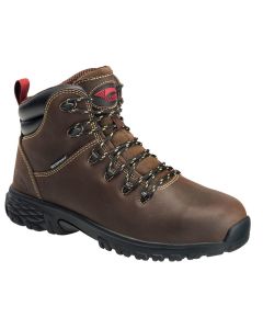 FSIA7420-12W image(0) - Avenger Work Boots Flight Series - Men's Boots - Aluminum Toe - IC|EH|SR - Brown/Black -Size: 12W