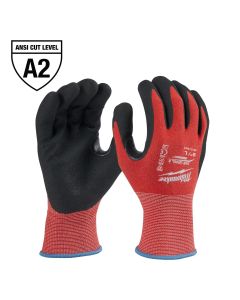 MLW48-22-8927 image(0) - Milwaukee Tool Cut Level 2 Nitrile Dipped Gloves - L