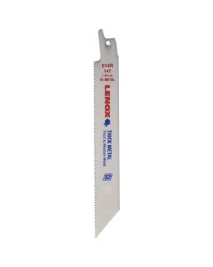 LEX20565 image(1) - Lenox Tools Reciprocating Saw Blades, 614R, Bi-Metal, 6 in. Lo